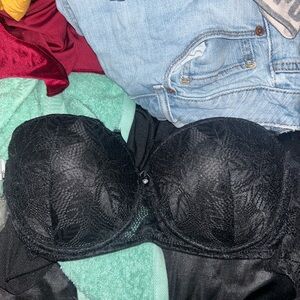Black Lace Bra 40B